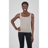 Yogalicious Womens 2 Pack Scoop Neck Devon Fitted Tank Top - 2 of 4