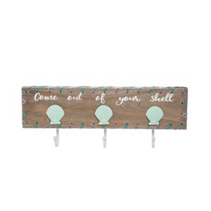 Beachcombers Come Out Of Your Shell Wall Hook - 1 of 1