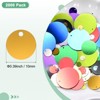 Unique Bargains PVC Lightweight Durable Bend-Resistant Sequin Embellishments 1980 Pcs - 3 of 4