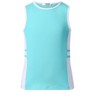 Girls Tennis Dress Golf Outfit Sets Sleeveless Tank Top Skirt with Shorts Pockets - 3 of 4