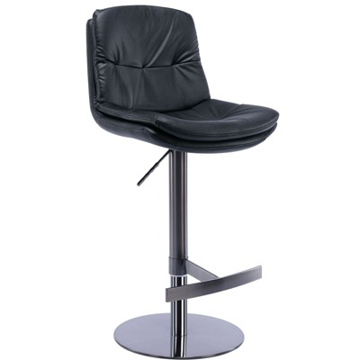 NicBex Bar Stools for Kitchen Island,Swivel Adjustable Counter Bar Stools with Back and Footrests,Bar Chairs for Dining Rooms,Kitchens Islands