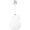 Breedlove Discovery Spruce-Mahogany Concert Acoustic-Electric Guitar Satin White - 4 of 4