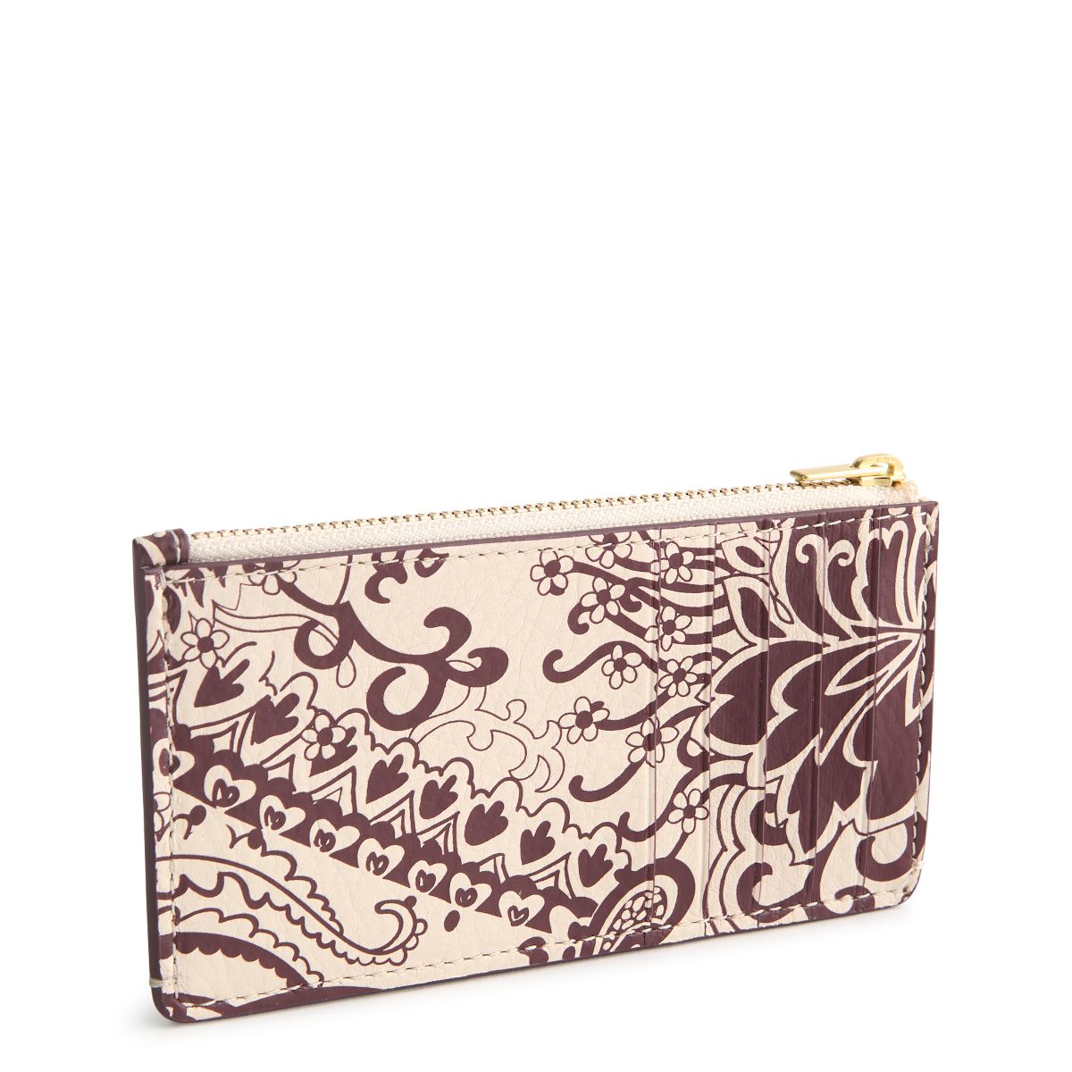 Vera Bradley Women's Leather Linear Card Case - thumbnail 4