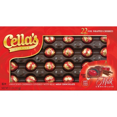 Cella's Holiday Milk Chocolate Cherries - 11oz