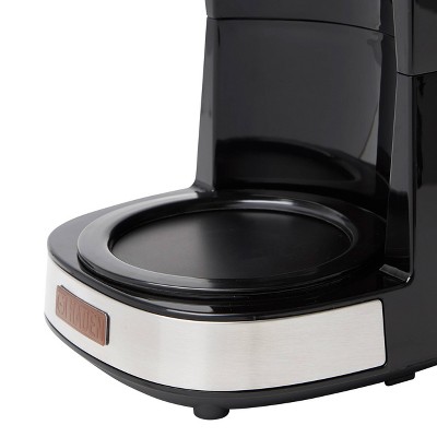 Haden 12-Cup Programmable Steel & Copper Drip Coffee Maker
