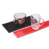 Unique Bargains Home Coffee Shop Bar Rectangle Spill Coasters Balck - 4 of 4