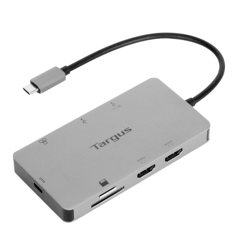Targus USB-C Alt. Mode Dual HDMI 4K Docking Station with 100W PD Pass-Thru, 2 of 8
