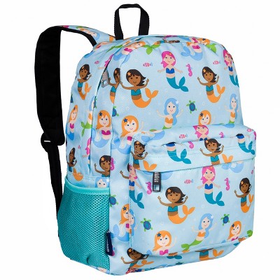 Wildkin 16-inch Kids Elementary School And Travel Backpack (mermaids ...