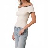 Women's Reonny Of The Shoulder - line and dot - 4 of 4