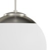 Hunter 16" Hepburn Ceiling Light Brushed Nickel Finish - 3 Bulb Incandescent Pendant for Indoor Spaces - 2 of 4