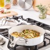 Bloomhouse 10 Inch Triply Stainless Steel Fry Pan W/ Lid W/ Non-Stick Non-Toxic Pro Ceramic Interior Frying Pan - 4 of 4