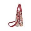 Signare USA Flower Meadow Convertible Top Handle Handbag - 3 of 4