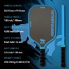AENKYO 16.5 Inch Thermoformed Pickleball Paddle, Pink Titanium Grip with USAPA Approved, Carbon fiber Racquet - 3 of 4