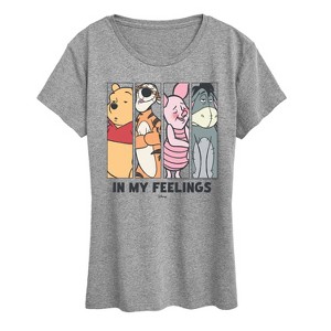 Women's - Winnie The Pooh - In My Feelings Short Sleeve Graphic T-Shirt - 1 of 4