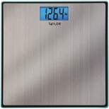 Taylor Precision Products Easy-to-Read 400-lb Capacity Stainless Steel Bathroom Scale