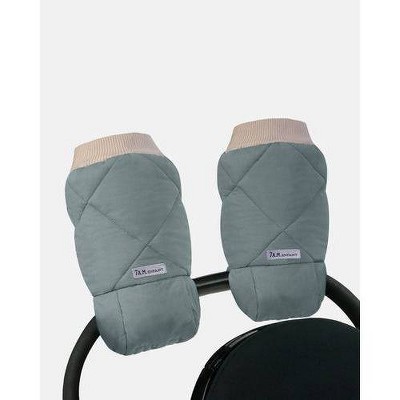 Image of 7AM Enfant Stroller Warmmuffts - Benji Mirage Blue