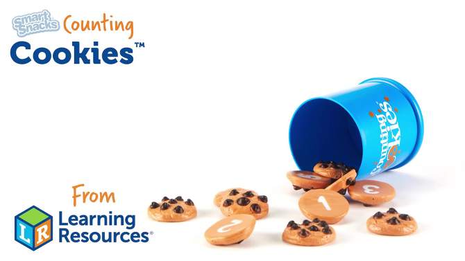 Learning Resources Smart Counting Cookies, Counting, Sorting, 13 Piece Set, Ages 18+ months, 2 of 10, play video