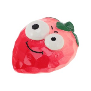 Unique Bargains Decorative Magnets Magnetic Fridge Irregular Shape Red 1Pc - 1 of 3