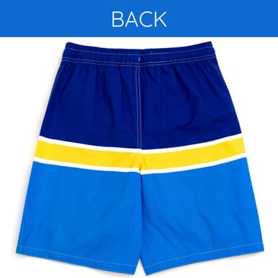 Pokemon Little Boys Compression UPF 50+ Swim Trunks Bathing Suit Blue 7-8 — фото 5