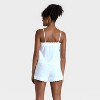 Women's Cotton Blend Tank Top and Shorts Pajama Set - Auden™ - 2 of 4