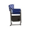 Kamp-Rite Portable Folding Director's Chair with Side Table & Cup Holder for Camping, Tailgating, and Sports, 350 LB Capacity - 4 of 4