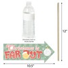 Big Dot of Happiness Funny Groovy Christmas - Pastel Holiday Party Photo Booth Props Kit - 10 Piece - 3 of 4