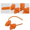 Unique Bargains Bow Headband Fashion Cute Polyester Hairband for Teenager 5.9x4.4 Inch - 3 of 4