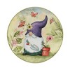 Set of 4 Garden Gnomes Assorted Salad/Dining Plates - Certified International - 4 of 4