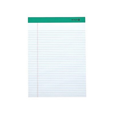 MyOfficeInnovations Notepads 8.5" x 11.75" Narrow White 50 Sh./Pad 12 Pads/PK (21675) 354744