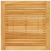 vidaXL Garden Bar Table Natural Wood Brown Solid Acacia Wood - 4 of 4