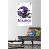 Trends International NFL Minnesota Vikings - Drip Helmet 20 Unframed Wall Poster Prints - 2 of 4
