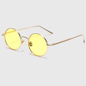 Anna-Kaci Women's Retro Round Metal Sunglasses - 1 of 3