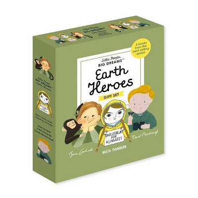 Little People, Big Dreams: Earth Heroes - by  Maria Isabel Sanchez Vegara (Hardcover)