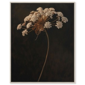 Art Remedy Lace Against the Void Gothic Botanicals Framed - 1 of 4