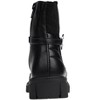 bebe Girl's Fashion Chelsea Boots Ankle Shoes for Kids with Back Quilted Collar - 4 of 4