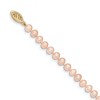 Black Bow Jewelry 5-6mm, Pink FW Cultured Pearl & 14k Yellow Gold Clasp Necklace - 2 of 4