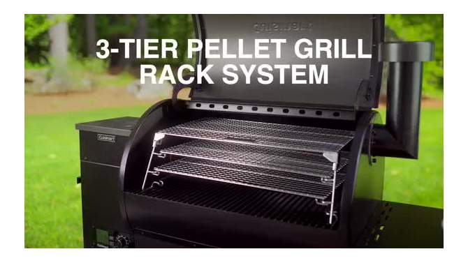 Cuisinart 3-Tier Pellet Grill Rack System, 2 of 6, play video
