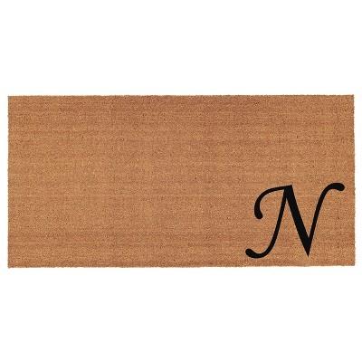 Calloway Mills 153623672N Urban Chic Monogram Doormat 3 ft. x 6 ft. (Letter N)