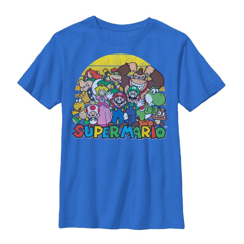 Boy's Nintendo Super Mario Crew T-Shirt, 1 of 5