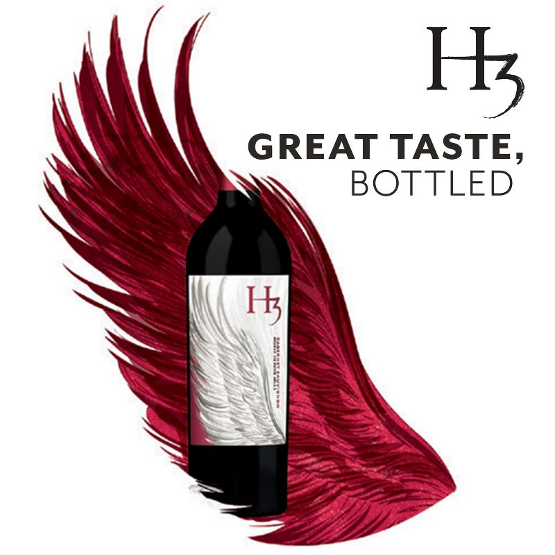 H3 Cabernet Sauvignon Red Wine - 750ml Bottle, 4 of 10