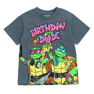 Teenage Mutant Ninja Turtles Birthday T-Shirt Toddler Sizes (2T - 10-12) - 1 of 4