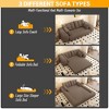 AENKYO Oversized Foldable Sofa Bed, 78.7” 3-in-1 Convertible Futon with Teddy Fabric & Fixed Frame, Space-Saving Design - 4 of 4