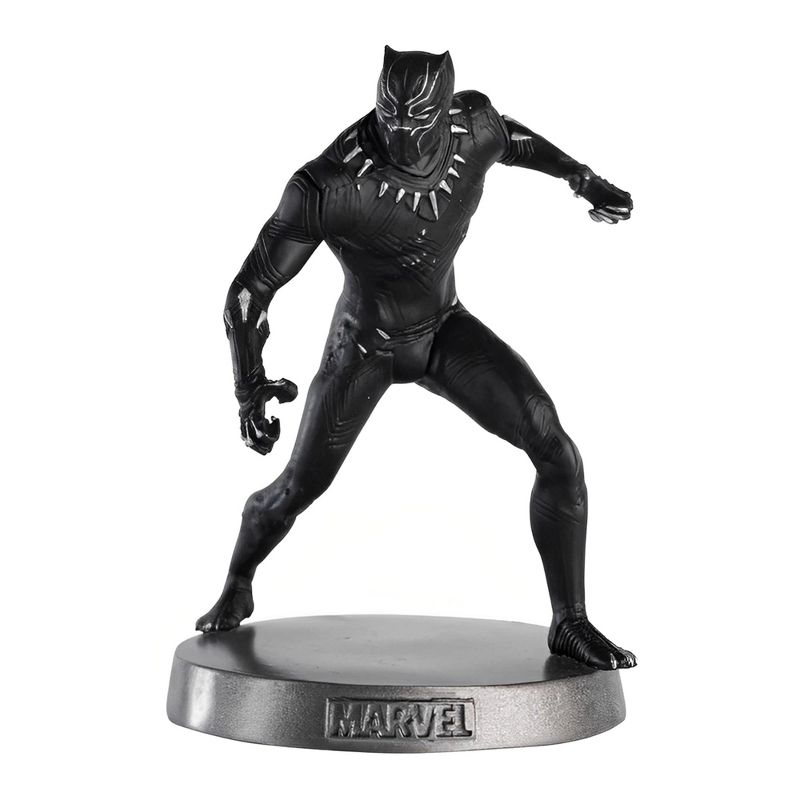 Eaglemoss Limited Eaglemoss Marvel Heavyweights 1:18 Metal Statue | 005 Black Panther New, 2 of 5