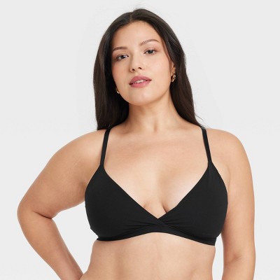 Women's Luxe Stretch Unlined Triangle Bralette - Auden' - image 4