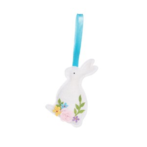 Gallerie II Bunny Rose Bloom Felt Ornament - 1 of 1