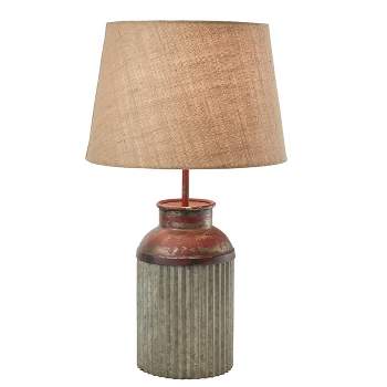 Park Designs Crimped Canister Lamp With Shade