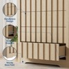Tall Fluted Dresser for Bedroom with 5 Drawers, Modern Chest of Drawers Dresser, Wood Clothes Closet Organizer - 3 of 4