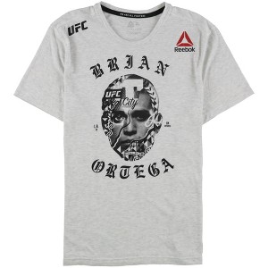 Reebok Mens Brian Ortega Graphic T-Shirt - 1 of 1