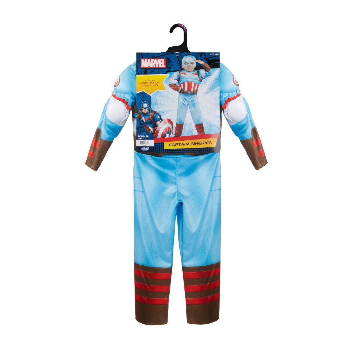 Marvel Avengers Captain America Toddler Halloween Costume - thumbnail 3