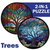 Spin Flip Puzzle: Trees- 14 Rings - 2-In-1: Double-Sided Puzzle,8+ - 2 of 4